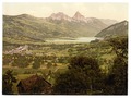 Goldau mit Lauerzersee um 1900