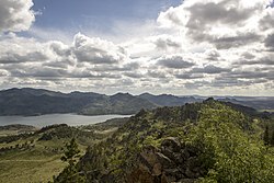 Žasibaja ezers Bajanauilas nacionālajā parkā