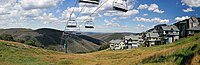 Mt Hotham i Victoria i Australien på sommaren.