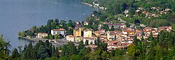 Skyline of Porto Valtravaglia