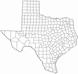 موقعیت Crane, Texas