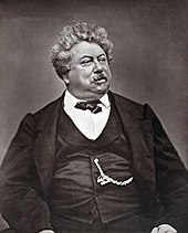 Fotografia di Alexandre Dumas.