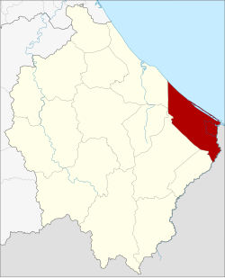 District location in Narathiwat province