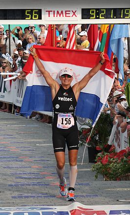 Van Vlerken wordt tweede bij de Ironman Hawaï 2008