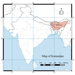 Kamarupa Map