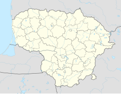 Šalčininkai is located in Lithuania