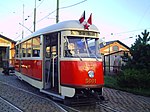 De eerste Tatra-tram in Oost-Europa was de T1 in Praag