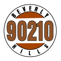 Logo der US-Serie Beverly Hills, 90210