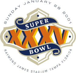 Logo Super Bowl XXXV