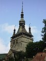 Der Stundturm von Sighişoara/Schäßburg (Siebenbürgen)