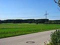 Quellgebiet des Gröbenbachs unterhalb des Parsbergs bei Germering