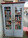 Öffentlicher Bücherschrank Amberg Georgenstrasse