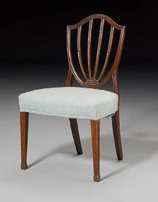 File:Hepplewhite-style Mahogany Dining Chair.jpg