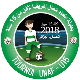 File:2018 UNAF U-15 Tournament (logo).png