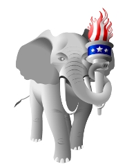 The logo of the Republican Liberty Caucus