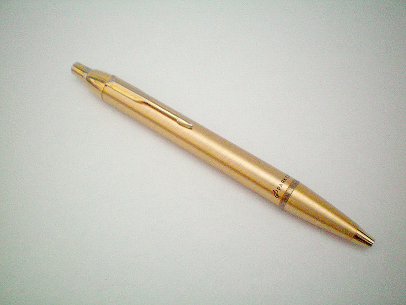 File:Gold Parker I.M Pen.JPG