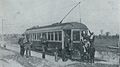 The first radial car to Jackson's Point, 1907