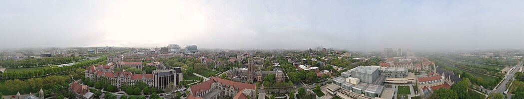 The campus of the University of Chicago