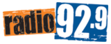 "Radio 92-9" logo used from February 1, 2008, to July 12, 2016