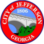 Official seal of Jefferson, Georgia