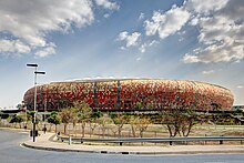 The Exterior of the FNB Stadium