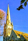 Belfry and spire of St Stephen's