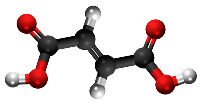 Dosiero:Fumaric acid 3D.png