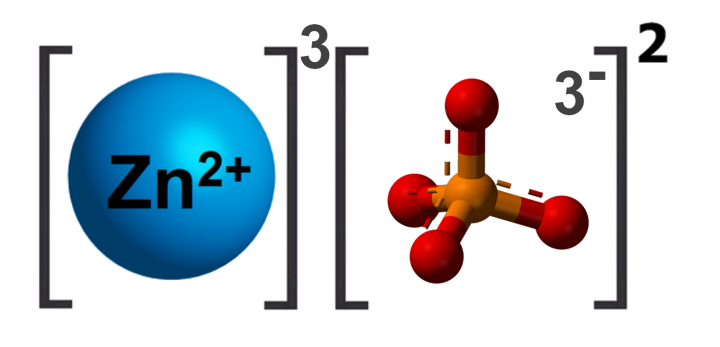 Dosiero:Zinc phosphate 3D.png