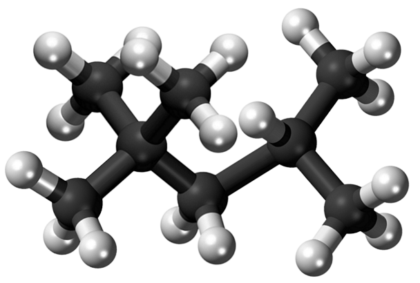 Dosiero:2,2,4-Trimethyl-pentane 3D.png