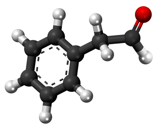 Dosiero:Phenylacetaldehyde 3D.png