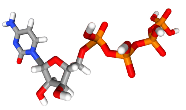 Dosiero:Cytidine 5'-tetraphosphate sticks.png