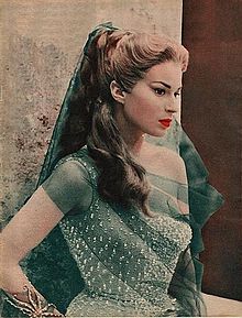 Silvana Mangano en 1955