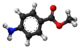 metila p-aminobenzoato