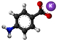 Kalia p-aminobenzoato