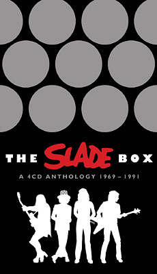 Boksi-julkaisun The Slade Box – A 4 CD Anthology 1969–1991 kansikuva