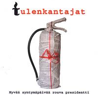 Studioalbumin Hyvää syntymäpäivää rouva presidentti kansikuva