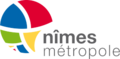 Logo de Nîmes Métropole depuis le 1er janvier 2012.