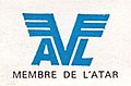 Logo d'Air Limousin en 1975 sous Air Alpes