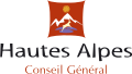 Ancien logo du conseil général des Hautes-Alpes jusqu'en 2014.