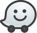 Ancien logo de Waze de 2012 à 2020