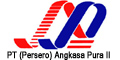 Logo mulai tahun 1984 hingga 2014. Logo ini juga dipakai oleh Angkasa Pura I sebelum ganti logo.