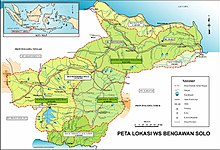 Peta wilayah sungai "Bengawan Solo"