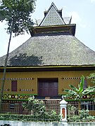 Rumah adat Karo di Anjungan Sumatera Utara