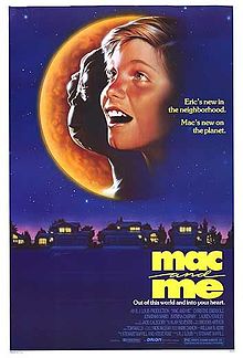 Poster tayangan pawagam filem Mac and Me