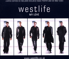 Обложка сингла Westlife «My Love» (2000)