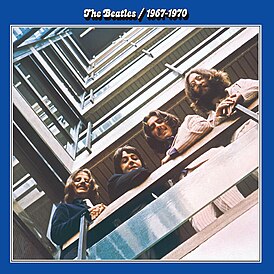 Обложка альбома The Beatles «The Beatles 1967–1970 (Blue Album)» (1973)