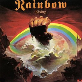 Обложка альбома Rainbow «Rainbow Rising» (1976)