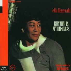 Обложка альбома Эллы Фицджеральд «Rhythm Is My Business» (1962)