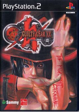 Обложка японской версии Guilty Gear XX для PS2