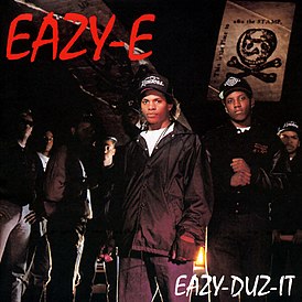 Обложка альбома Eazy-E «Eazy-Duz-It» (1988)